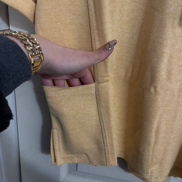 Toad&Co Womens NWT Polenta Heather Hemp Short Sleeve Couvert Sweatshirt Small - Picture 9 of 11